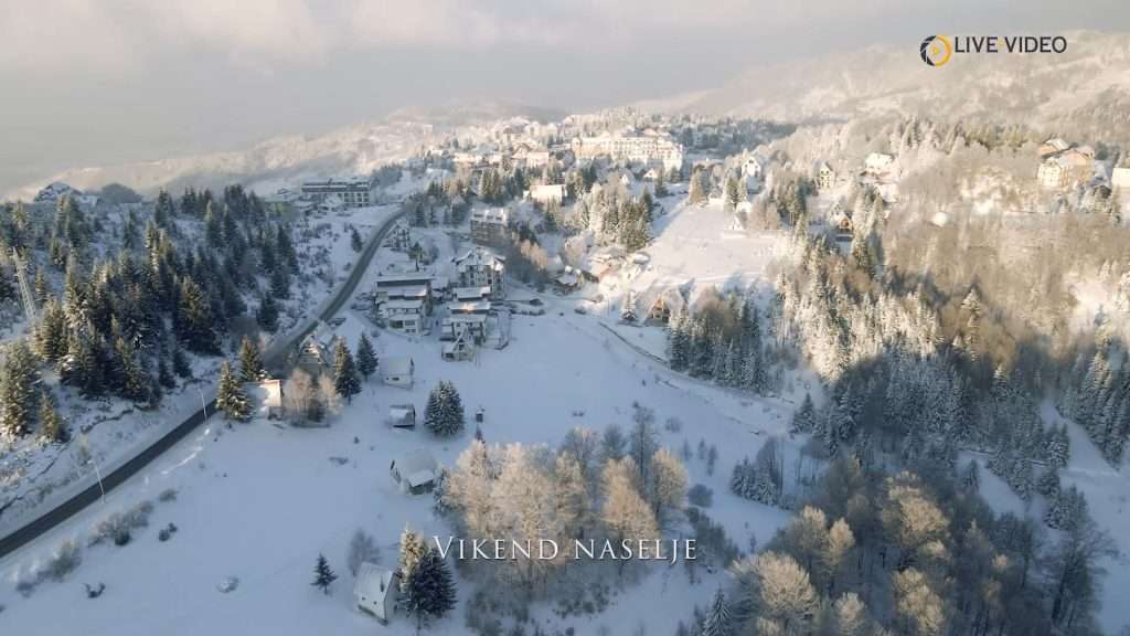 Snimanje dronom — Isidora apartmani — Kopaonik
