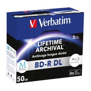 Narezivanje fotografija na Verbatim M-DISC