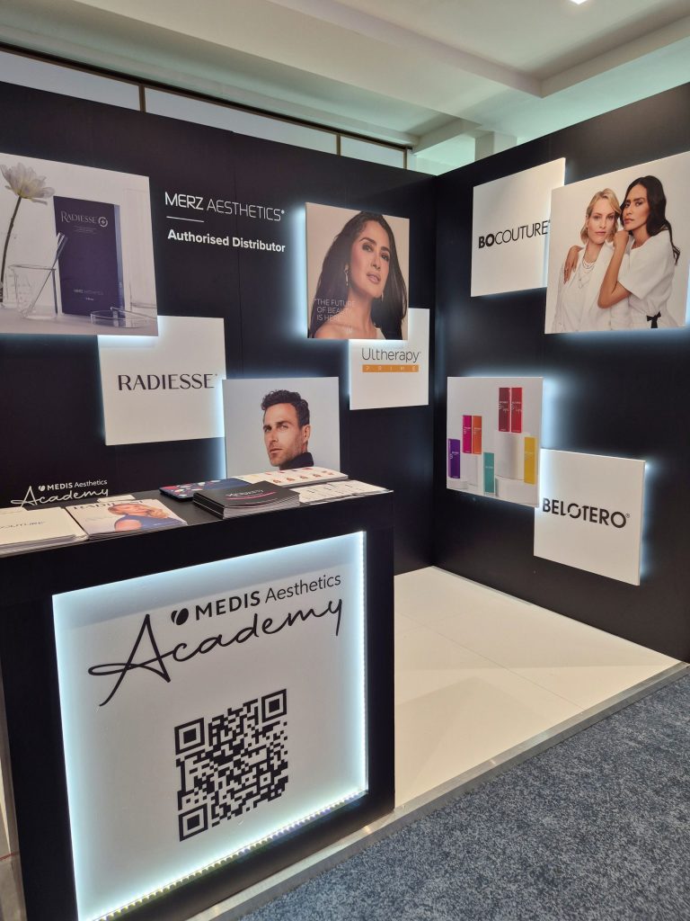 Štand Merz Aesthetics i Medis Aesthetics Academy na stručnom skupu